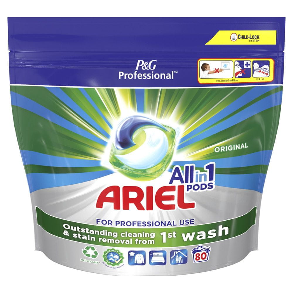 Ariel Professional kapsule na pranie Regular 80 dávok